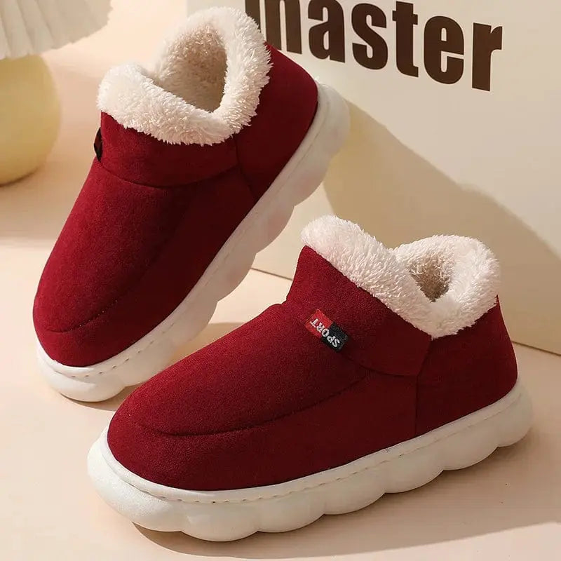 Chaussons chauds | Master rouge - Chaussly