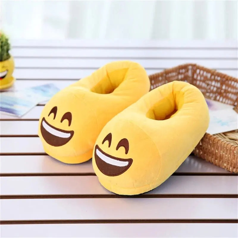 Chaussons emoji | Drôle - Chaussly