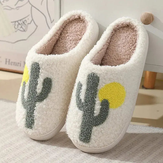 Chaussons femme mules | Cactus - Chaussly