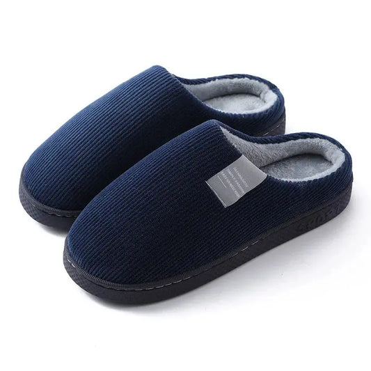 Chaussons souples | Mules bleu - Chaussly