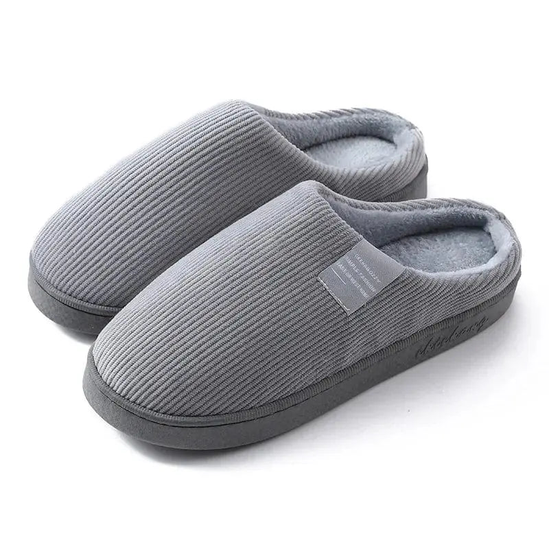 Chaussons souples | Mules gris - Chaussly