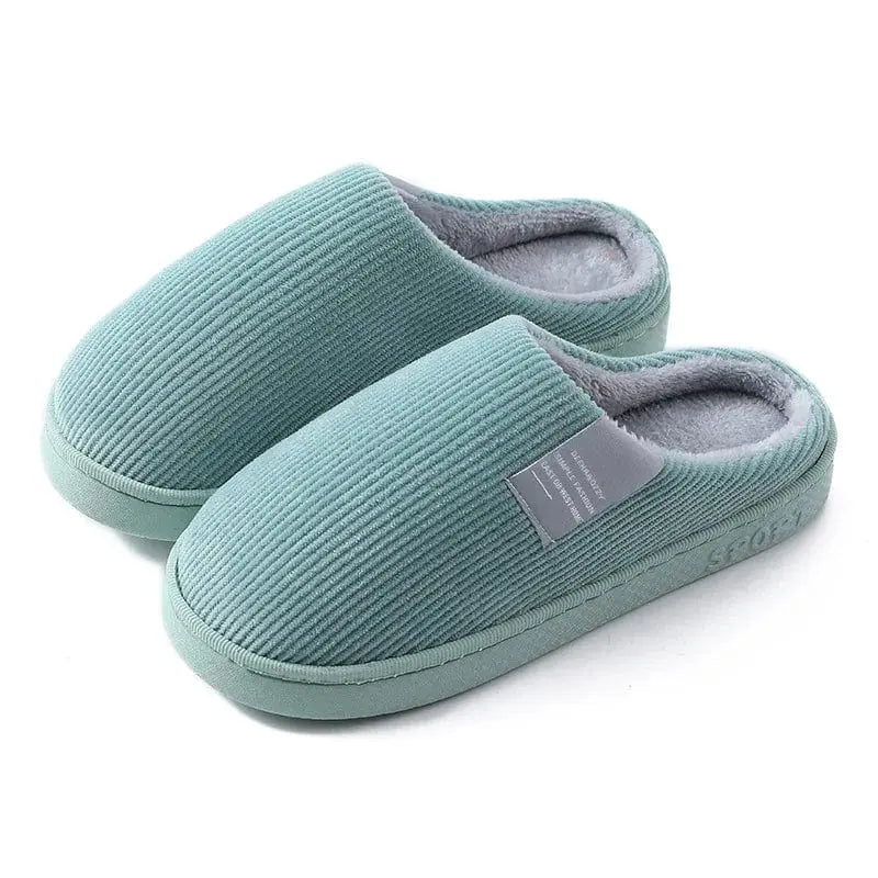 Chaussons souples | Mules bleu cyan - Chaussly