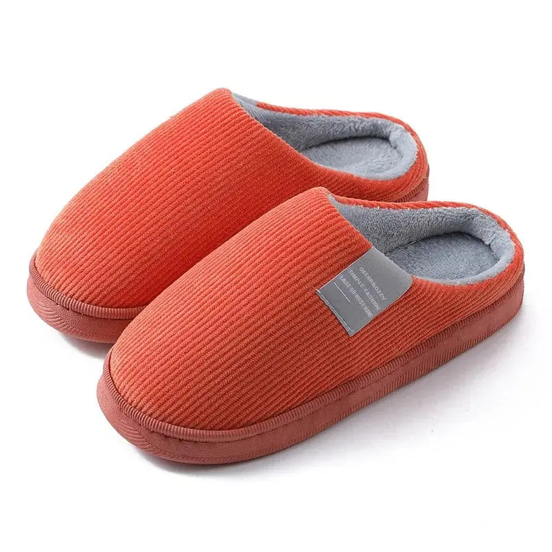 Chaussons souples | Mules orange - Chaussly